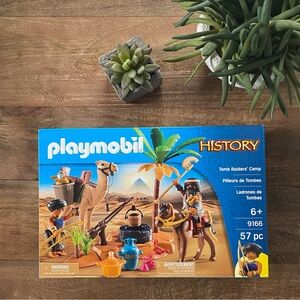 PLAYMOBIL History: Tomb Raiders’ Camp #9166